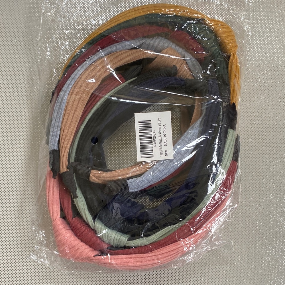 Multicolor Hairband 10 piece